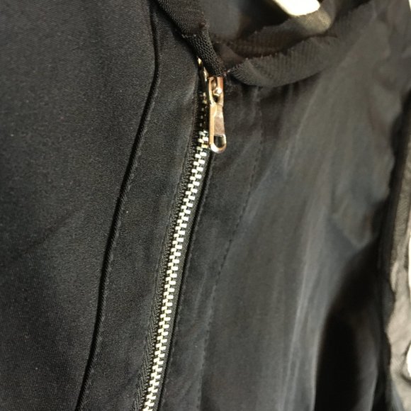 Attention Top M Tailored Fit Darts Seams Half Zip Tank Top Sleeveless Career - Picture 5 of 10